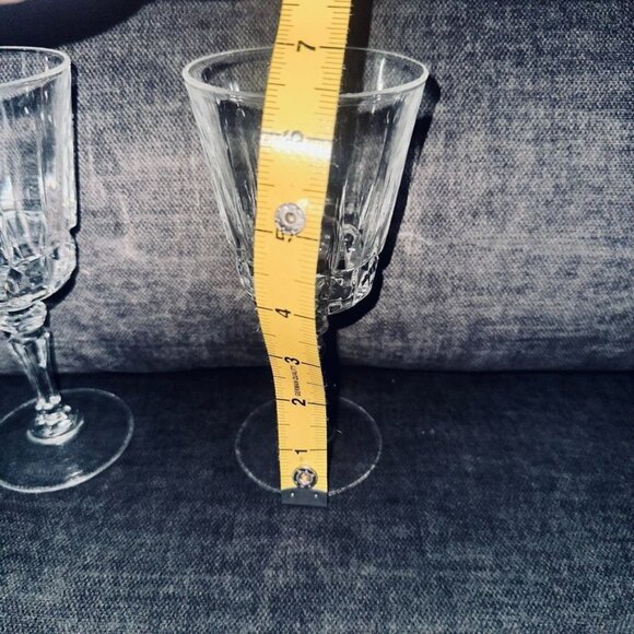 Cristal D'Arques-Durand Chantelle (Lady Victoria) Stemware Crystal Wine Glasses - Picture 7 of 7